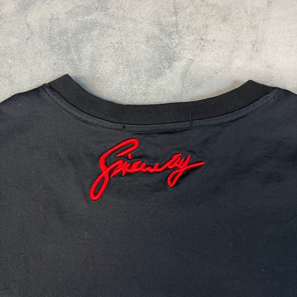 Givenchy Lion Graphic T-Shirt Mens Size XL Black Cuban Fit - Picture 5 of 8
